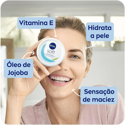 soft Refreshingly Soft Moisturizing Cream FACE, BODY And HANDS 100ml