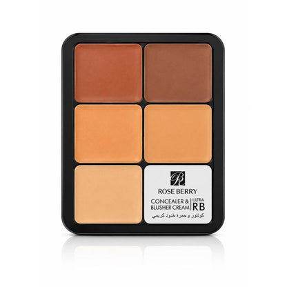 Rose Berry ULTRA CONCEALER & BLUSHER CREAM 12 in 6g