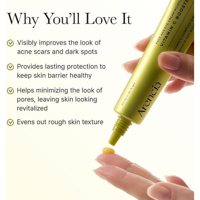 Vitamin C Booster Shot Face and Eye Cream Moisturizer 30ml