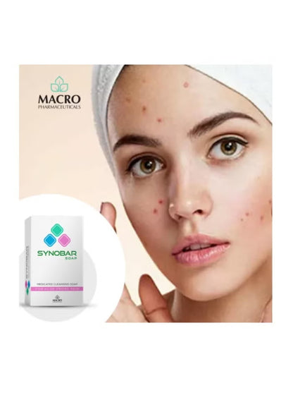 Synobar Soap – Medicated Cleansing Soap for Acne-Prone Skin 100g