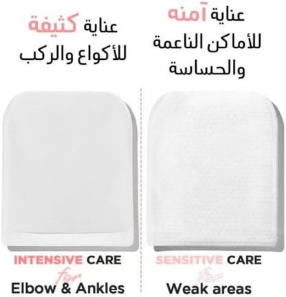 Mom’s Bath Recipe Body Peeling Pad Pack 8pcs – Foam Exfoliation for Smooth Skin