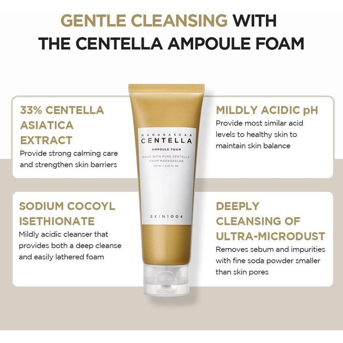 MADAGASCAR CENTELLA AMPOULE FOAM 125ml