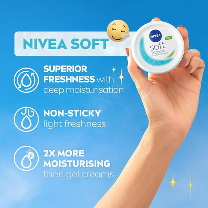 Refreshingly Soft Moisturizing Cream FACE,BODY And HANDS 50ml