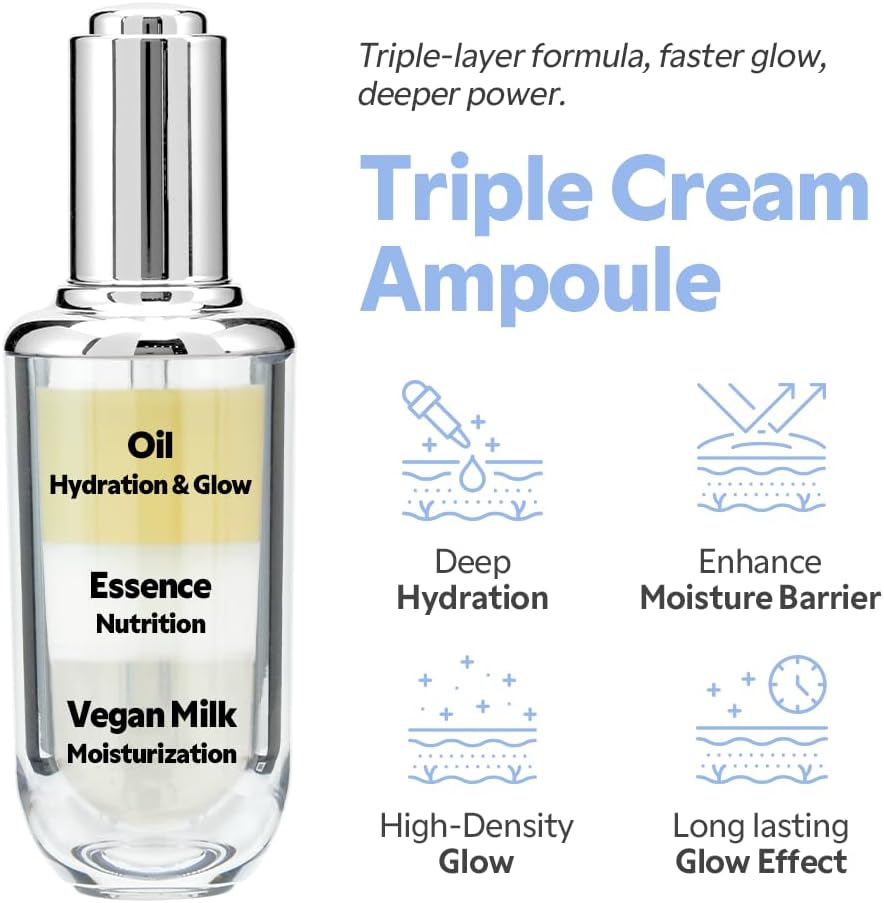 CERAMIC MILK AMPOULE Glow Moisture Nourishing 40ml
