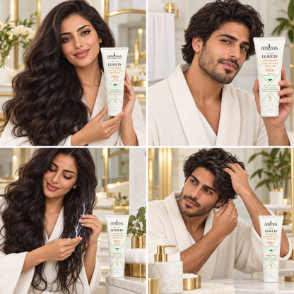 Nourishing LEAVE IN CONDITIONER with SHEA BUTTER & ARGAN OIL 225ml