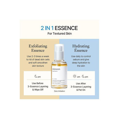 mixsoon Bean Essence Fermented Soybean Hydrating Exfoliating Essence - 50ml