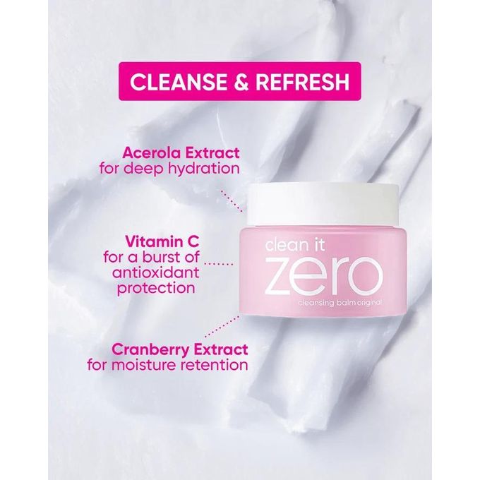 Banila Co Clean It Zero Original Cleansing Balm – Makeup Remover for All Skin Types - 7ml