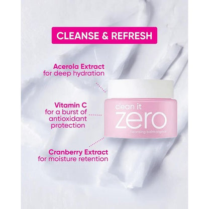 Banila Co Clean It Zero Original Cleansing Balm – Makeup Remover for All Skin Types - 7ml