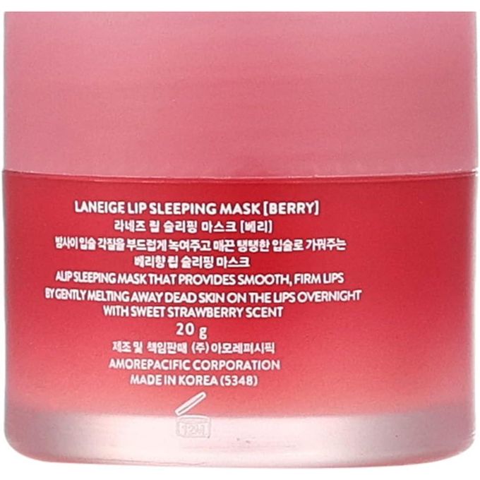 Laneige Lip Sleeping Mask Berry Overnight Lip Mask - 20g