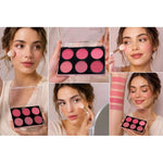 ROSE GOLD Matte blusher SOFT TOUCH 6 COLOR - G - 18g