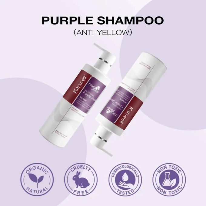 Maca Power Purple Shampoo – Maca Essence Blonde Care 500ml