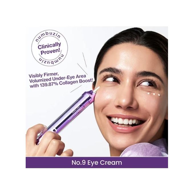 Numbuzin No.9 NAD+ Retinol Volumetox Eye Cream 10ml