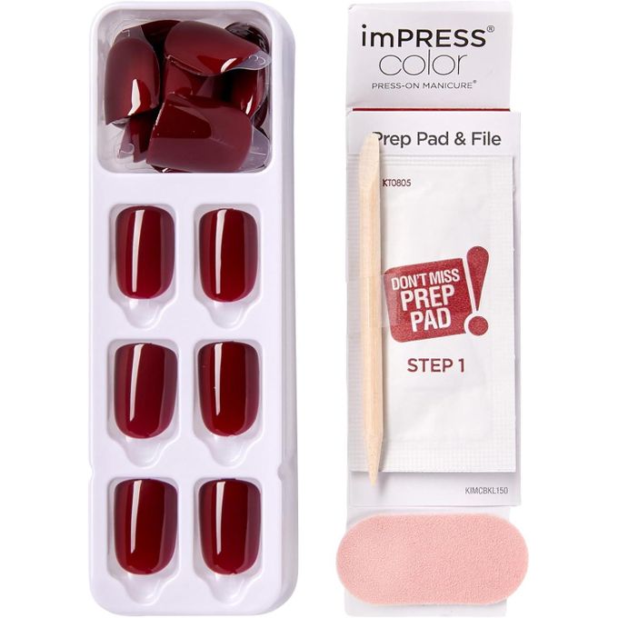 imPRESS THE NO GLUE MANI KIMC014C I'M NOT A CINNA 30 Nails