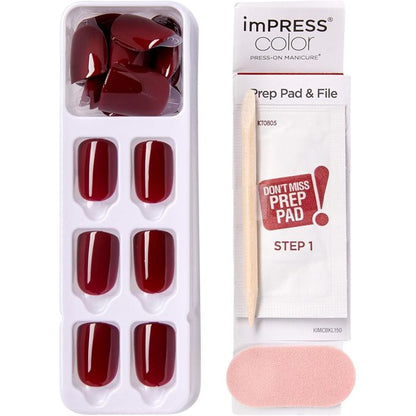 imPRESS THE NO GLUE MANI KIMC014C I'M NOT A CINNA 30 Nails