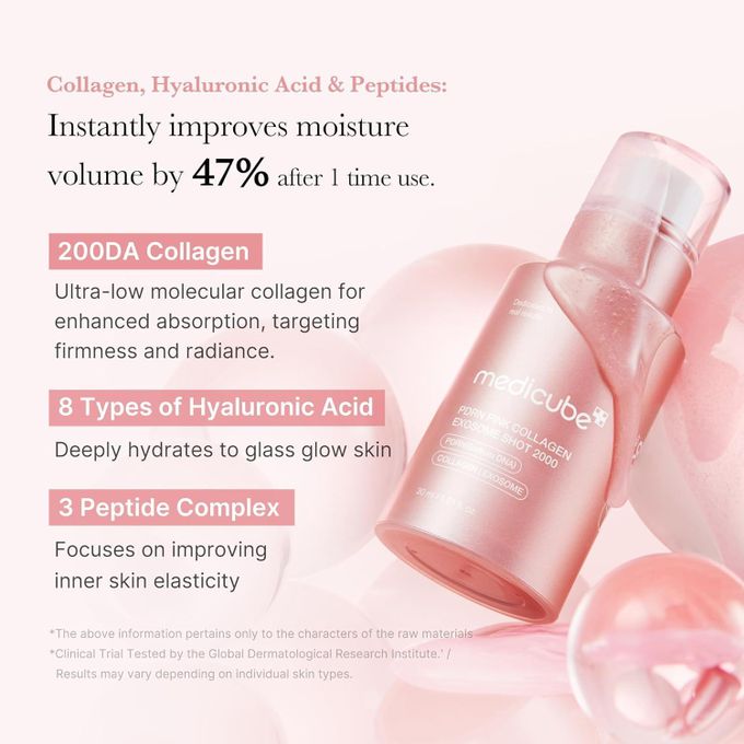 Medicube PDRN PINK COLLAGEN EXOSOME SHOT 2000 - 30ml