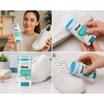 Silver Sneaker Gel Cleaner 50ml with Sponge Applicator – Suitable for All Colors - 50ml