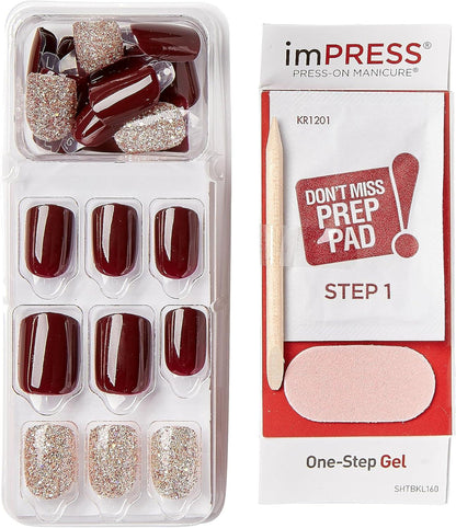 imPRESS PRESS-ON MANICURE KIM020C No Other 30 Nails