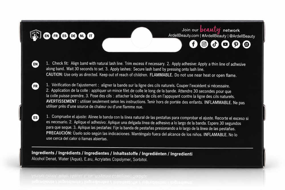 Brush-On Strip Lash Adhesive Clear Adhesive 5ml