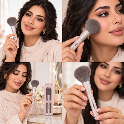 Velva Powder Brush Soft Fluffy Face Makeup Brush - MK3-269