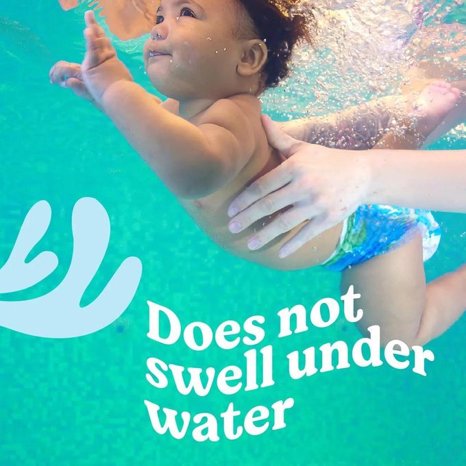 Huggies diapers little SWIMMERS Comfort and Secure Fit Size 3-4 (7-15kg) - 12pcs