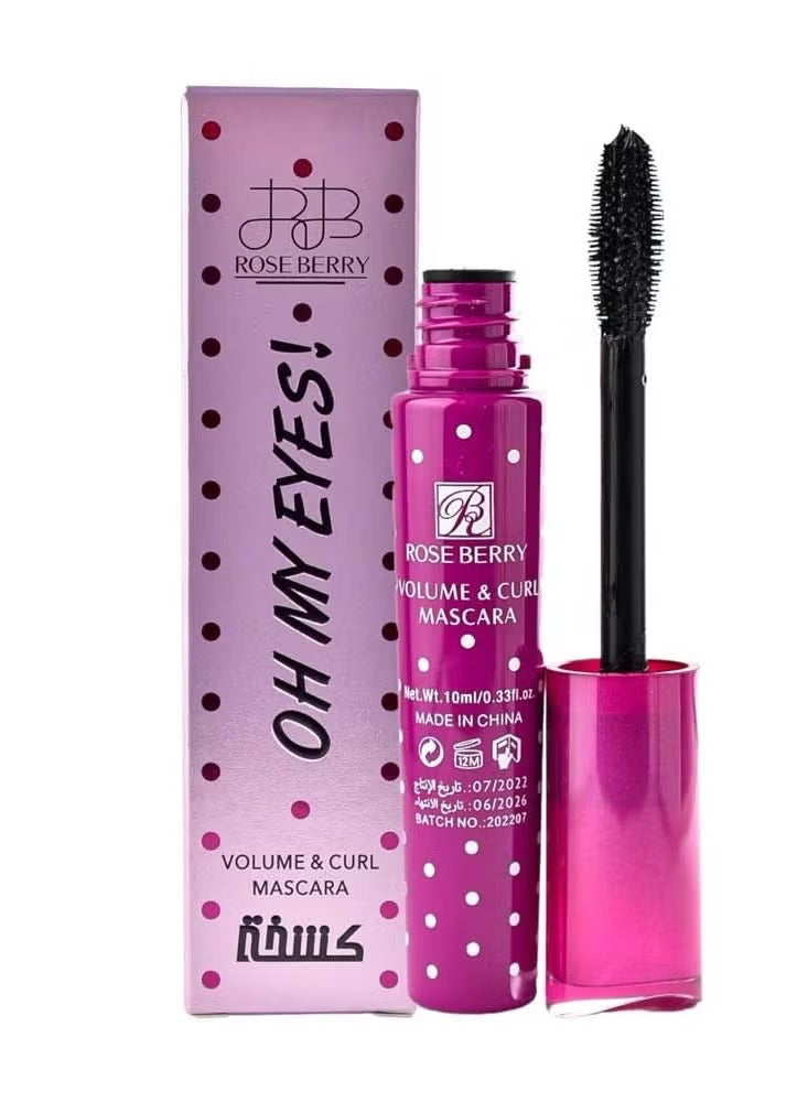 OH MY EYES VOLUME & CURL MASCARA KASHKHA 10ml