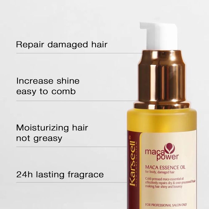 Maca Power Maca Essence Oil – Deep Repair, Shine & Nourishment 50ml