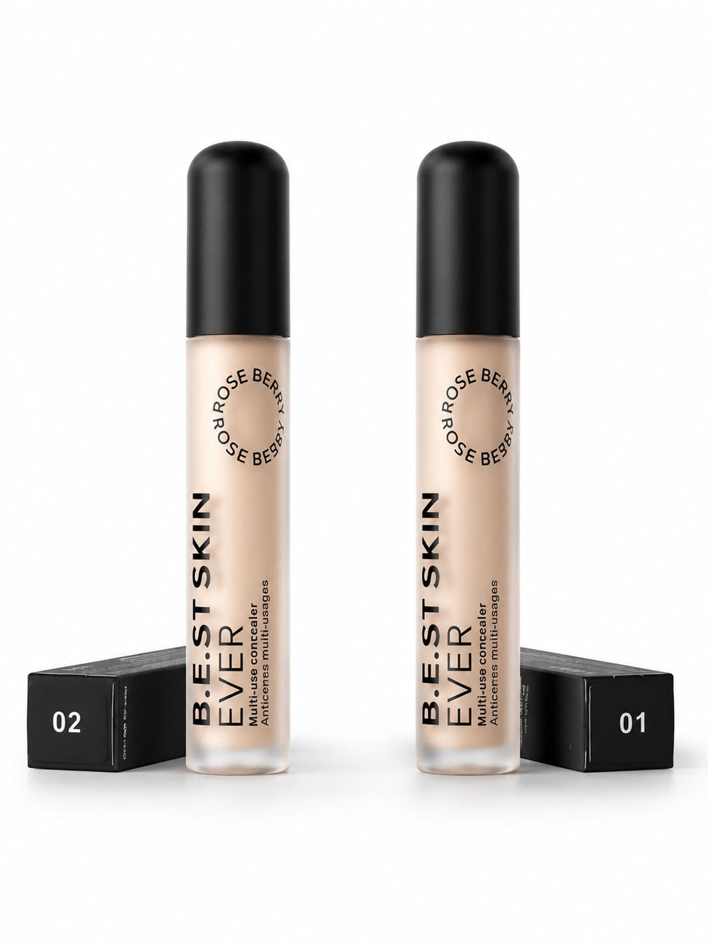 B.E.ST SKIN EVER Multi-use concealer Natural Finish . Longwear shade 02 - 9ml