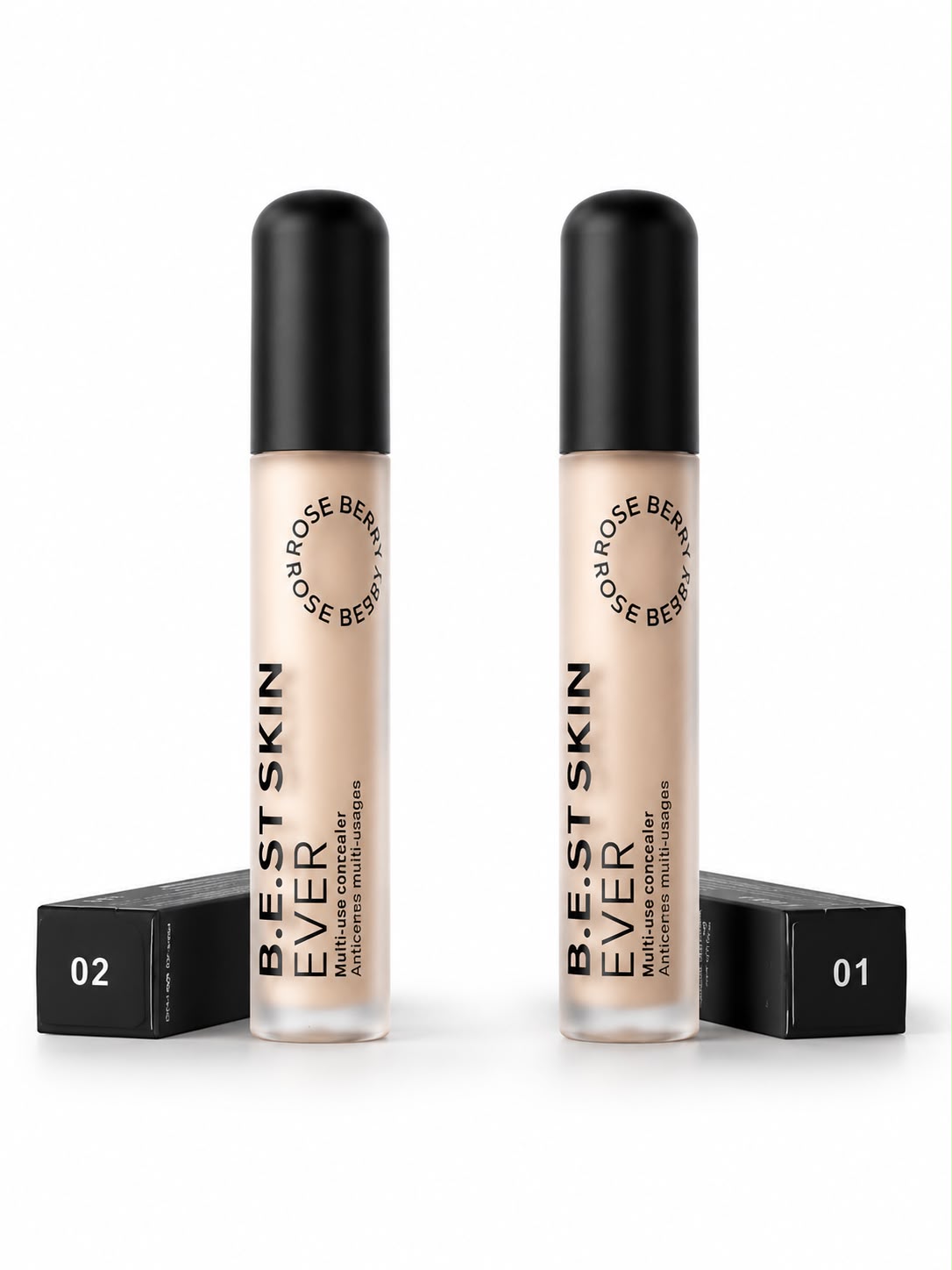 B.E.ST SKIN EVER Multi-use concealer Natural Finish . Longwear shade 02 - 9ml