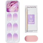 Kiss imPRESS THE NO GLUE MANI IMC52C Take A Chance 30 Nails Lavender Ombré