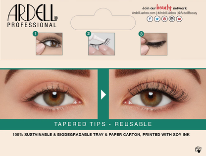 EcoLashes™ Consciously Crafted Natural Fiber False Eyelashes style 454