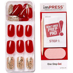 Kiss imPRESS PRESS-ON MANICURE KIMM09C Last Love 30 Nails