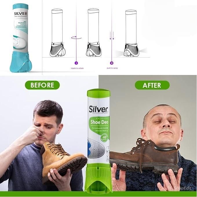 Silver Ladies Fresh - Freshener and Deodoriser 48 Hour Odor Elimination 100 ml