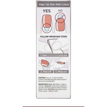 Kiss imPRESS Color Press-On Manicure – Short (30 Nails) IMC27C