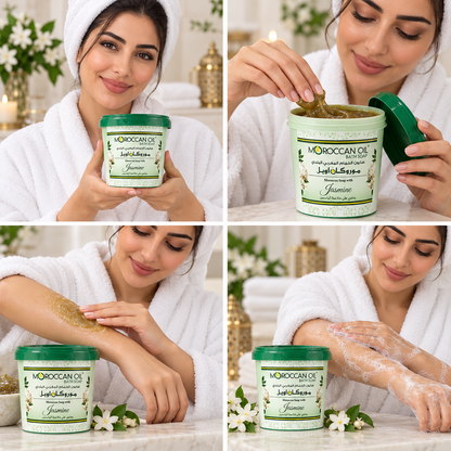 Traditional Moroccan Bath Soap with Jasmine - 850g