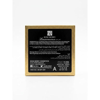Rose Berry Luxe MATTE BLUSH shade A - 14g