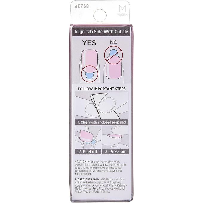 imPRESS THE NO GLUE MANI IMC503C PINK DREAM 30 Nails