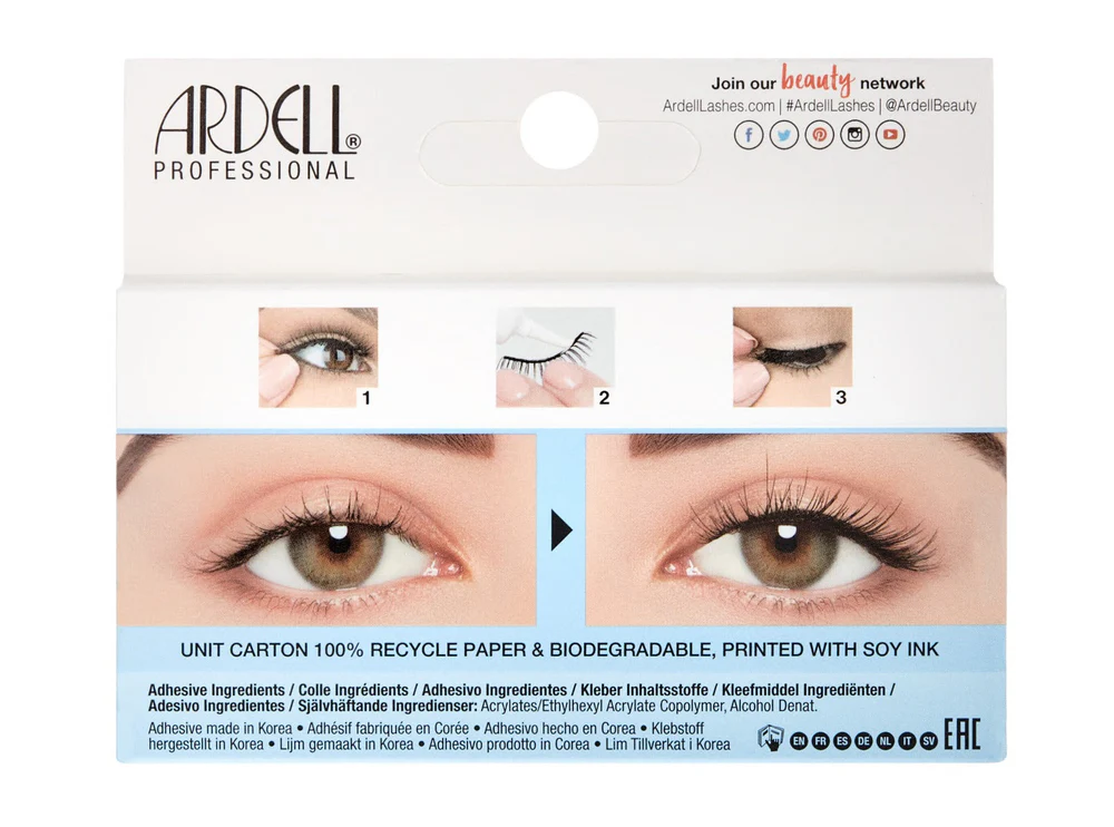 Light As Air WEIGHTLESS INNOVATION . 50% LIGHTER LASHES style 522