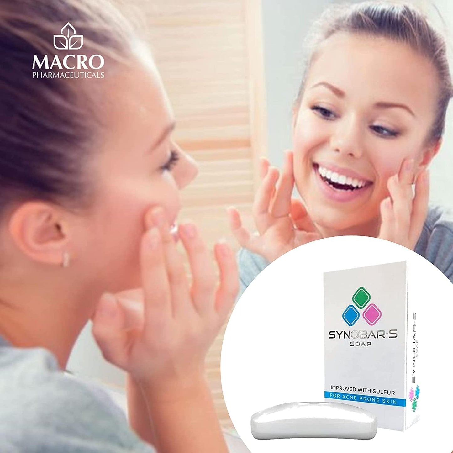 SYNOBAR SOAP IMPROVED WITH SULFUR