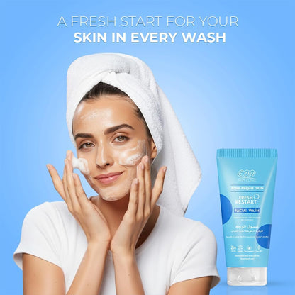 Skin Clinic Fresh Restart Facial Wash for Acne-Prone Skin – 150 ml