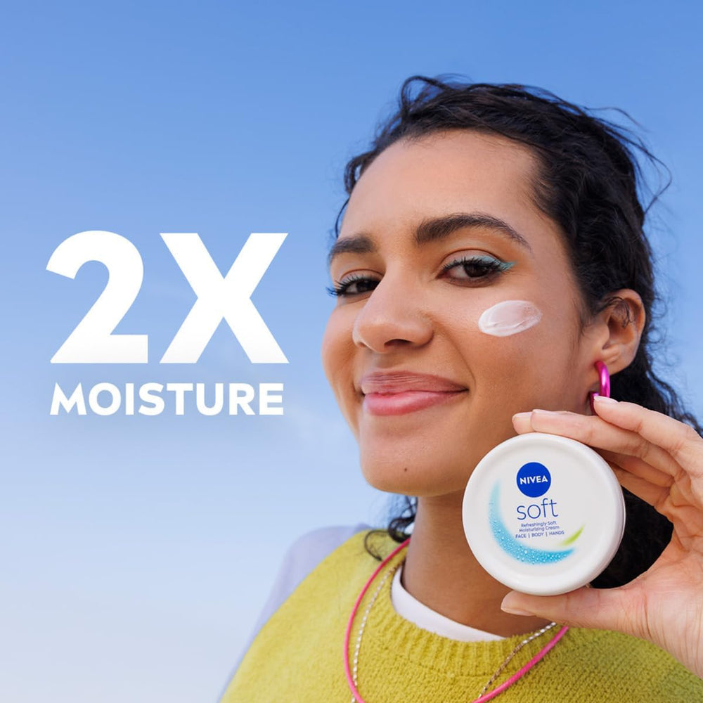 Refreshingly Soft Moisturizing Cream FACE,BODY And HANDS 50ml