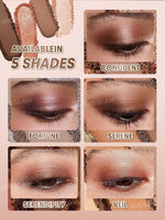 SHEGLAM The Essentials Pocket Eyeshadow Palette – Serene - 4.2 g