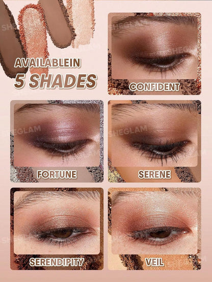 SHEGLAM The Essentials Pocket Eyeshadow Palette – Serene - 4.2 g