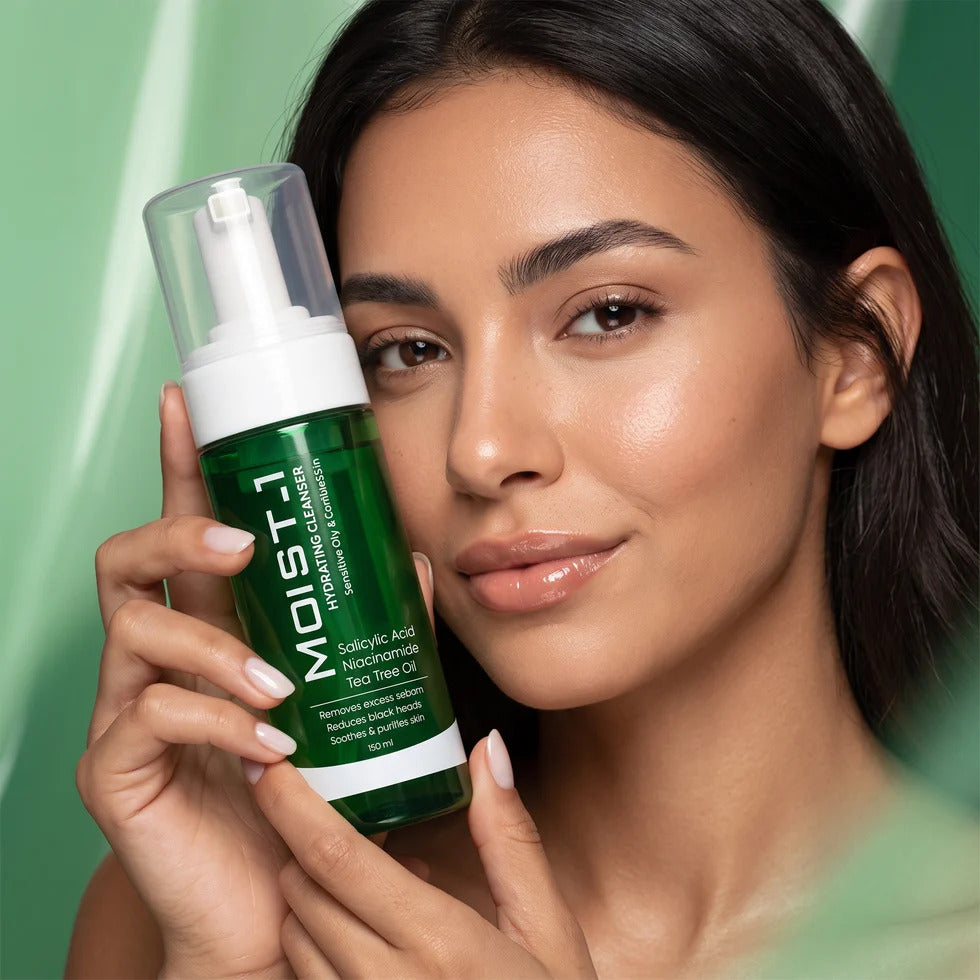 Hydrating Foam Cleanser for Sensitive Oily and Combination Skin - 150ml