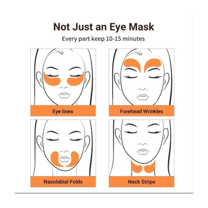 Beauty Vitamin C Series Eye Mask - Anti-Wrinkle and Dark Circles Removal 60 Patch