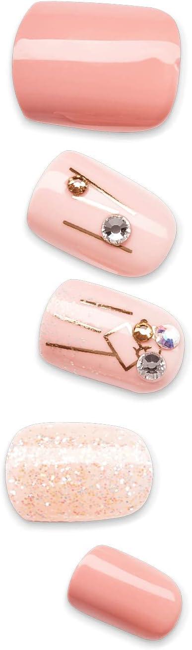 imPRESS PRESS-ON MANICURE KIM015C Fine Lines 30 Nails
