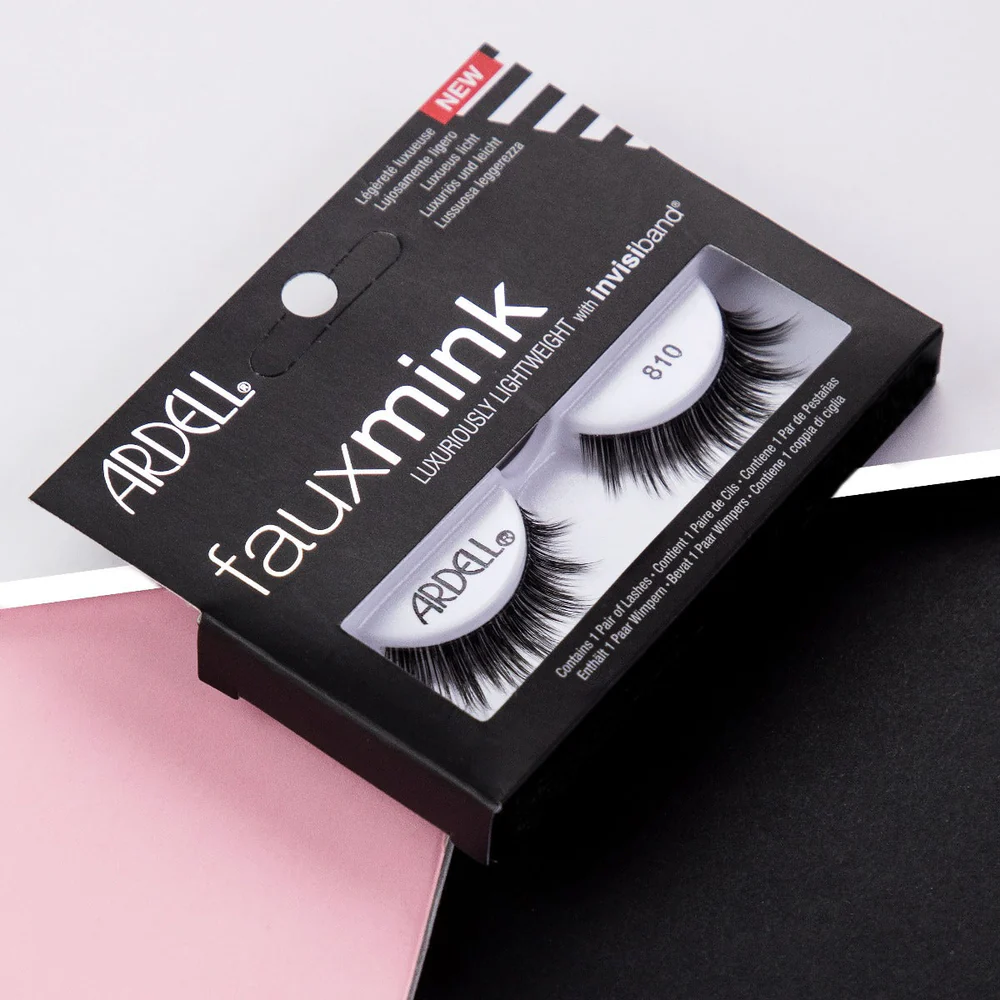 Faux Mink Lashes – Luxuriously Lightweight with Invisiband® Style 810