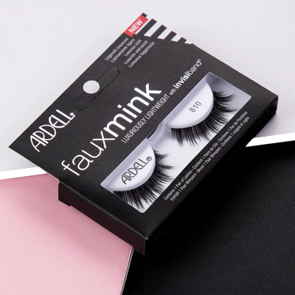 Faux Mink Lashes – Luxuriously Lightweight with Invisiband® Style 810