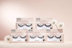 Professional Naked Lashes 423 – Lightweight False Eyelashes with Invisiband – Black – 1 Pair