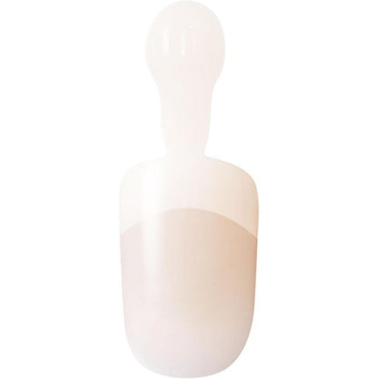 Kiss Salon Acrylic French Nude Nails – Real Short (28 Nails) with Glue KAN01C