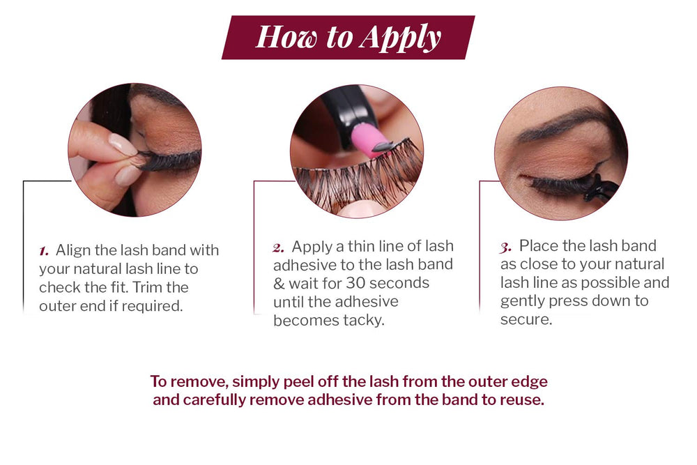 Professional Extension FX D-Curl False Eyelashes – Eye-Widening Effect – Black – 1 Pair